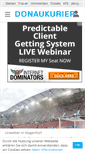 Mobile Screenshot of donaukurier.de